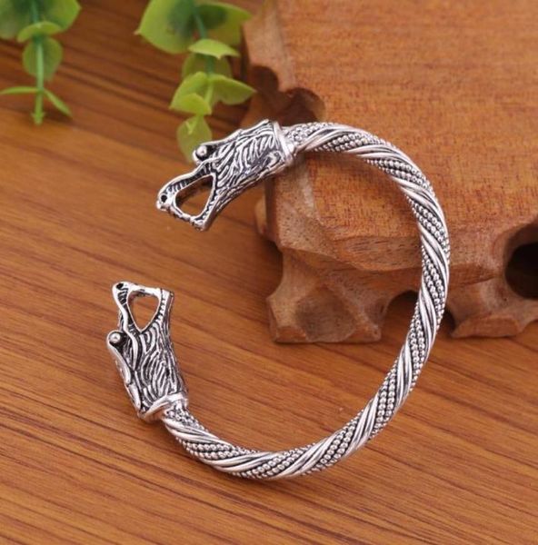 teamer vintage handmade antique silver color viking braceletes dragon bracelets bangles wrap for men women jewelry bangle2088391, Black
teamer vintage handmade antique silver color viking braceletes dragon bracelets bangles wrap for men women jewelry bangle2088391, Black