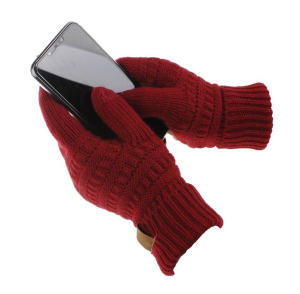 keep hands warm to use phone cc touch screen gloves 8 colors winter knitted warm full finger mittens party supplies6662353, White
keep hands warm to use phone cc touch screen gloves 8 colors winter knitted warm full finger mittens party supplies6662353, White