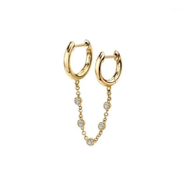 dangle chandelier 1 piece double piercing 925 sterling silver gold color cz link chain tassel romantic women earring jewelry18509767
dangle chandelier 1 piece double piercing 925 sterling silver gold color cz link chain tassel romantic women earring jewelry18509767