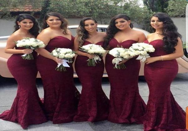 elegant burgundy sweetheart lace mermaid long bridesmaid dresses 2020 wine maid of honor wedding guest dress prom party gown1578628, White;pink
elegant burgundy sweetheart lace mermaid long bridesmaid dresses 2020 wine maid of honor wedding guest dress prom party gown1578628, White;pink