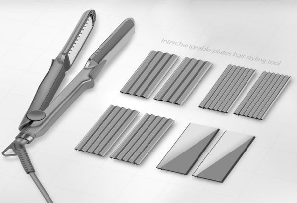 professional interchangeable 4 in 1 ceramic hair curler crimper straightener corn waver corrugated wide waves plate flat iron 495242167
professional interchangeable 4 in 1 ceramic hair curler crimper straightener corn waver corrugated wide waves plate flat iron 495242167