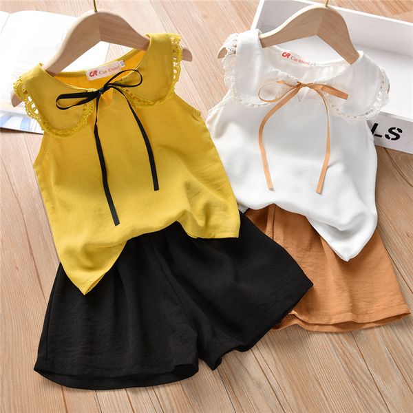 clothing sets summer girls clothes cute plaid lace sleeveless shirt shorts 2pcs toddler children outfits 2 3 5 6 7 years 230630, White
clothing sets summer girls clothes cute plaid lace sleeveless shirt shorts 2pcs toddler children outfits 2 3 5 6 7 years 230630, White
