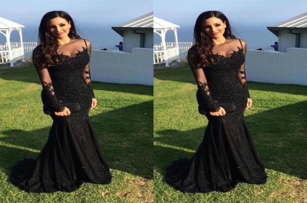 classical black mermaid dresses evening wear sheer jewel neck applique beaded sequins long sleeve evening gowns4487494, Black;red
classical black mermaid dresses evening wear sheer jewel neck applique beaded sequins long sleeve evening gowns4487494, Black;red