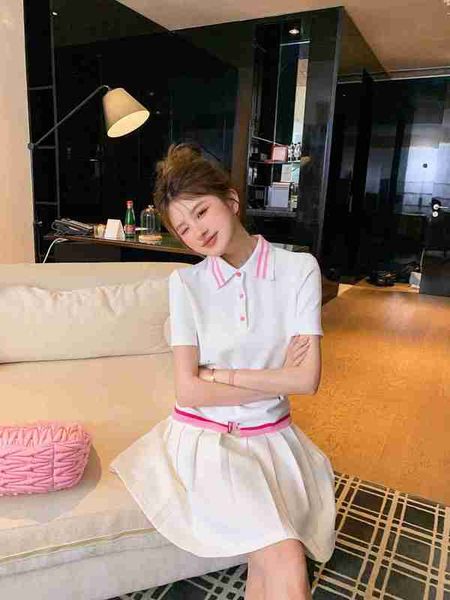 basic & casual dresses designer summer new stripe contrast polo shirt collar women's shoulder dress pink pleated gxz6, Black;gray
basic & casual dresses designer summer new stripe contrast polo shirt collar women's shoulder dress pink pleated gxz6, Black;gray