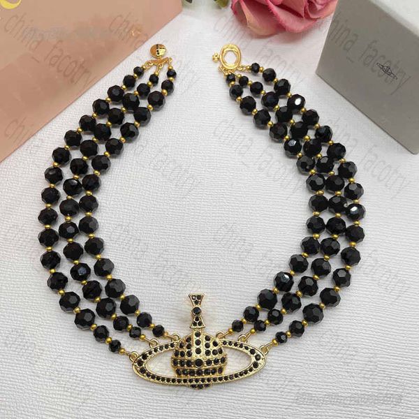 designer vivian necklace empress dowager multilayer black crystal full diamond saturn necklaces shiny bride wedding party gift, Silver
designer vivian necklace empress dowager multilayer black crystal full diamond saturn necklaces shiny bride wedding party gift, Silver