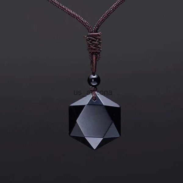 zrm fashion black obsidian pendant necklace obsidian star pendant lucky love crystal jewelry with rope drop shipping l230620, Silver
zrm fashion black obsidian pendant necklace obsidian star pendant lucky love crystal jewelry with rope drop shipping l230620, Silver