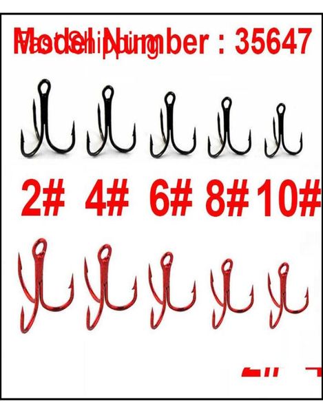 100pcs 35647 high carbon steel treble fishing hooks red black round bent triple hard qylorj bdepack20015628441
100pcs 35647 high carbon steel treble fishing hooks red black round bent triple hard qylorj bdepack20015628441
