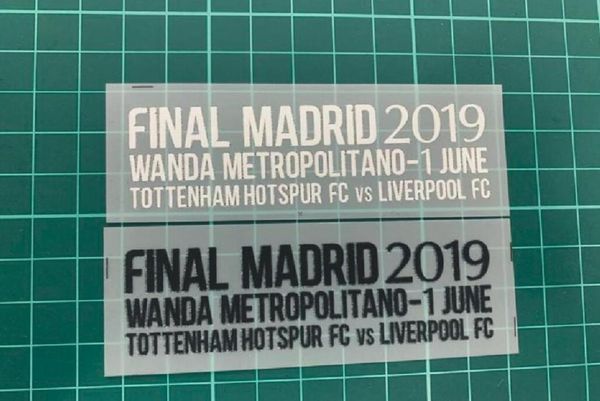 final madr 2019june 1 match details patch ucl final match text for msalah mane firmino kane heat transfer 2018 2019 soccer badge5119537
final madr 2019june 1 match details patch ucl final match text for msalah mane firmino kane heat transfer 2018 2019 soccer badge5119537