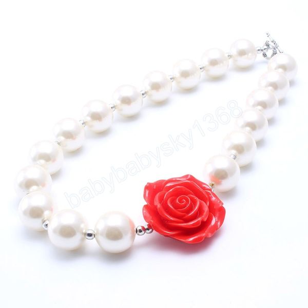 kids girls red flower white beads necklace fashion child baby chunky bubblegum necklace jewelry, Red;brown
kids girls red flower white beads necklace fashion child baby chunky bubblegum necklace jewelry, Red;brown