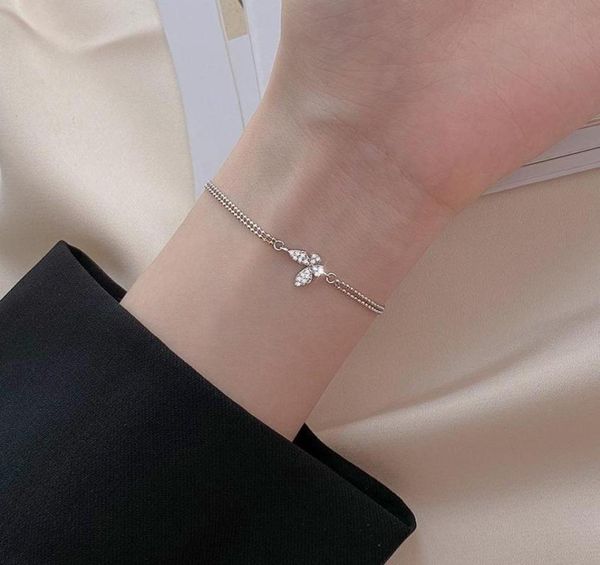 exquisite crystal butterfly wristband hand chain double layer geometry silvercolor bracelet bohemian vintage jewelry bangle1219485, Black
exquisite crystal butterfly wristband hand chain double layer geometry silvercolor bracelet bohemian vintage jewelry bangle1219485, Black
