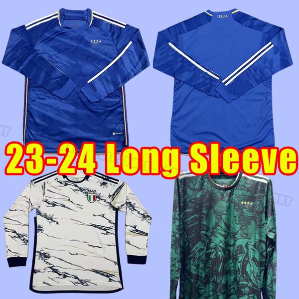 long sleeve 23 24 italia bonucci soccer jerseys 2023 2024 verratti jorginho insigne belotti chiesa barella chiellini italy immobile football, Black;yellow
long sleeve 23 24 italia bonucci soccer jerseys 2023 2024 verratti jorginho insigne belotti chiesa barella chiellini italy immobile football, Black;yellow