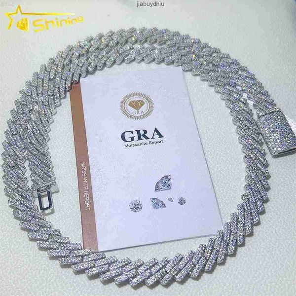 2024 fashion ready to ship 10mm cuban chain vvs moissanite 925 sterling silver ice out diamond men's bracelet necklace
2024 fashion ready to ship 10mm cuban chain vvs moissanite 925 sterling silver ice out diamond men's bracelet necklace