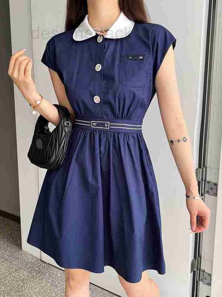 basic & casual dresses designer 23 summer letter embroidered polo neck drop shoulder sleeves dress women's high waist mid length sweet, Black;gray
basic & casual dresses designer 23 summer letter embroidered polo neck drop shoulder sleeves dress women's high waist mid length sweet, Black;gray