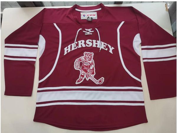 college hockey wears physical ps ahl hershey bears men youth women vintage high school size s-5xl or any name and number jersey, Black
college hockey wears physical ps ahl hershey bears men youth women vintage high school size s-5xl or any name and number jersey, Black