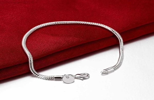 new 925 sterling silver 3mm chain 8 inch bone bracelet jewelry for female charm wedding engagement fashion evening l2208084768427, Black
new 925 sterling silver 3mm chain 8 inch bone bracelet jewelry for female charm wedding engagement fashion evening l2208084768427, Black