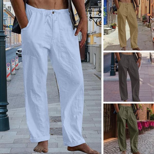 men's pants beach full length colorfast versatile straight wide leg casual sweatpants summer daily garment 230630, Black
men's pants beach full length colorfast versatile straight wide leg casual sweatpants summer daily garment 230630, Black