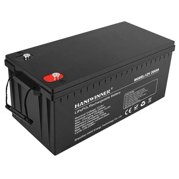 haniwinner hd009-12 12.8v 200ah lifepo4 lithium battery pack backup power, 2560wh energy, 2000+ cycles, built-in bms, support in series/para
haniwinner hd009-12 12.8v 200ah lifepo4 lithium battery pack backup power, 2560wh energy, 2000+ cycles, built-in bms, support in series/para