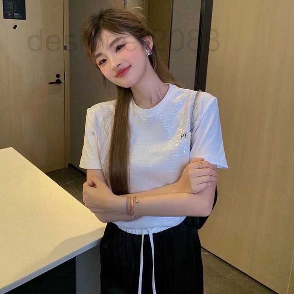 women's t-shirt designer 23 summer new heavy industry bright edition cotton short sleeve t-shirt soft and comfortable casual loose vers, White
women's t-shirt designer 23 summer new heavy industry bright edition cotton short sleeve t-shirt soft and comfortable casual loose vers, White