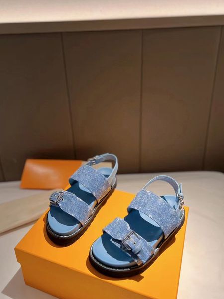 europe station new printed denim designer sandals open toe wide foot flat casual leather beach slipper sandals designer shoes, Black
europe station new printed denim designer sandals open toe wide foot flat casual leather beach slipper sandals designer shoes, Black