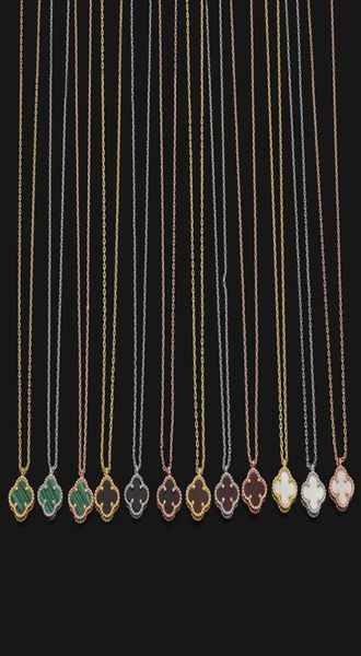 womens luxury designer necklace fashion mini flowers fourleaf clover necklaces 18k gold stainless steel necklaces jewelry9838271, Silver
womens luxury designer necklace fashion mini flowers fourleaf clover necklaces 18k gold stainless steel necklaces jewelry9838271, Silver