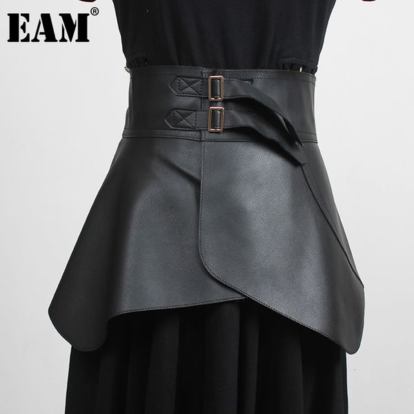 belts eam retro ruffles irregular black pu leather wide belt personality women fashion allmatch spring autumn 1dd4844 230630, Black;brown
belts eam retro ruffles irregular black pu leather wide belt personality women fashion allmatch spring autumn 1dd4844 230630, Black;brown