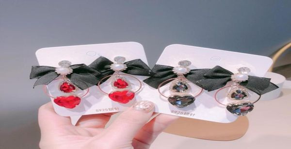 korean sweet yarn bowknot elegant crystal drop earrings for women fashion holiday party jewelry gifts dangle chandelier9192886, Silver
korean sweet yarn bowknot elegant crystal drop earrings for women fashion holiday party jewelry gifts dangle chandelier9192886, Silver