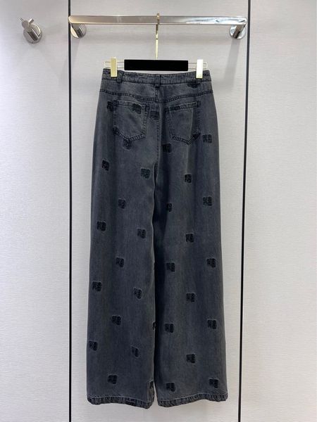 women's pants s 2023 est early grey letter embroidery wash water jeans waist straight leg 230630, Black;white
women's pants s 2023 est early grey letter embroidery wash water jeans waist straight leg 230630, Black;white