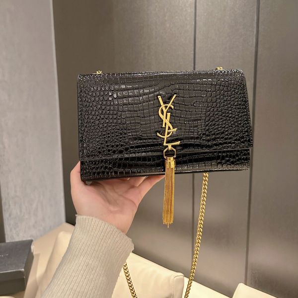 women's luxury designer bags handbags 10a kate tasseled shiny crocodile embossed leather shoulder fashion crossbody wallet purses dhgat
women's luxury designer bags handbags 10a kate tasseled shiny crocodile embossed leather shoulder fashion crossbody wallet purses dhgat