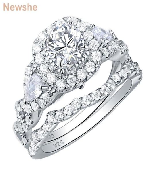 she 2 pcs engagement wedding ring set for women 925 sterling silver 24ct round pear white cz size 413 2202164509325, Slivery;golden
she 2 pcs engagement wedding ring set for women 925 sterling silver 24ct round pear white cz size 413 2202164509325, Slivery;golden