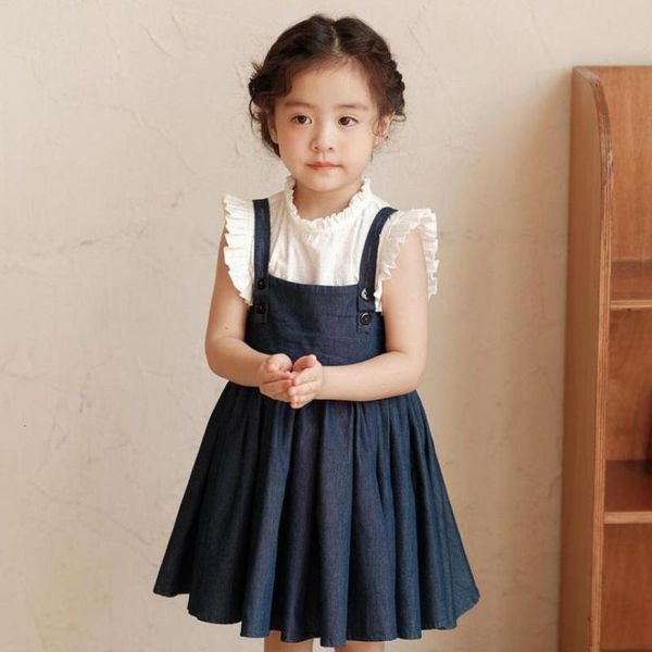 clothing sets girl dark blue a line denim overalls skirt girls suspender summer children clothes kids for jeans 1 10y 230630, White
clothing sets girl dark blue a line denim overalls skirt girls suspender summer children clothes kids for jeans 1 10y 230630, White