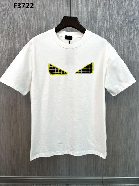 summer women's designer men's t-shirt small monster print contrast color men's casual short sleeve loose round neck underlay, White;black
summer women's designer men's t-shirt small monster print contrast color men's casual short sleeve loose round neck underlay, White;black