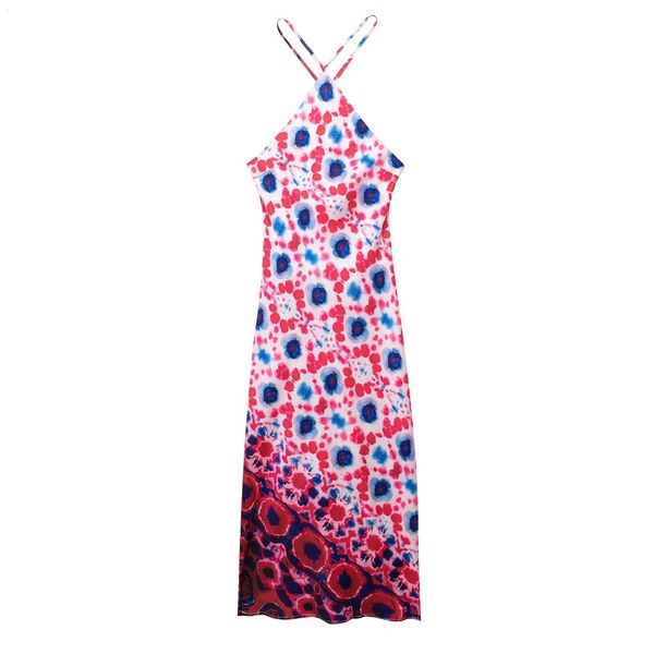 basic casual dresse 2023 chic fashion summer printed dress with neck sling midi vintage backless female mujer 230701, Black;gray
basic casual dresse 2023 chic fashion summer printed dress with neck sling midi vintage backless female mujer 230701, Black;gray