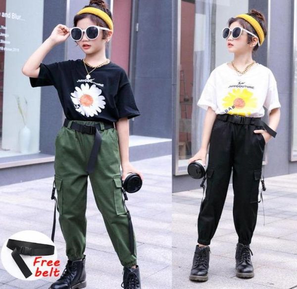 trousers eachin girls cargo pants fashion trend kids clothes loose solid streetwear children pocket8865684, Blue
trousers eachin girls cargo pants fashion trend kids clothes loose solid streetwear children pocket8865684, Blue