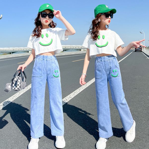 clothing sets 2pcs 2023 summer teens girls clothes outfits kids crop tshirt demin pants jeans child tracksuit 6 8 10 12 14 year 230630, White
clothing sets 2pcs 2023 summer teens girls clothes outfits kids crop tshirt demin pants jeans child tracksuit 6 8 10 12 14 year 230630, White