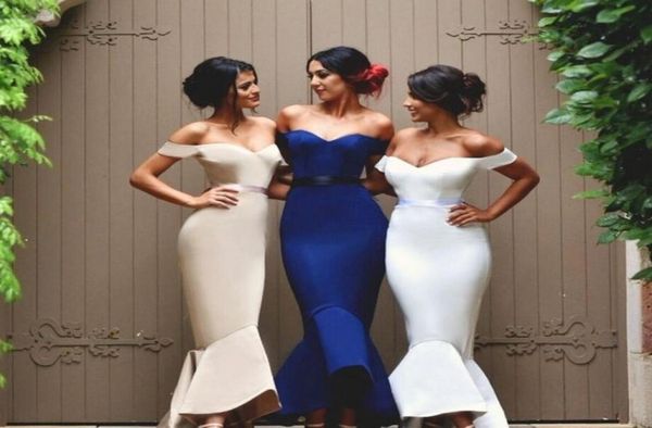 elegant off shoulder evening dresses 2016 satin mermaid bridesmaid dresses for wedding backless formal party gowns maid of ho1413558, White;pink
elegant off shoulder evening dresses 2016 satin mermaid bridesmaid dresses for wedding backless formal party gowns maid of ho1413558, White;pink