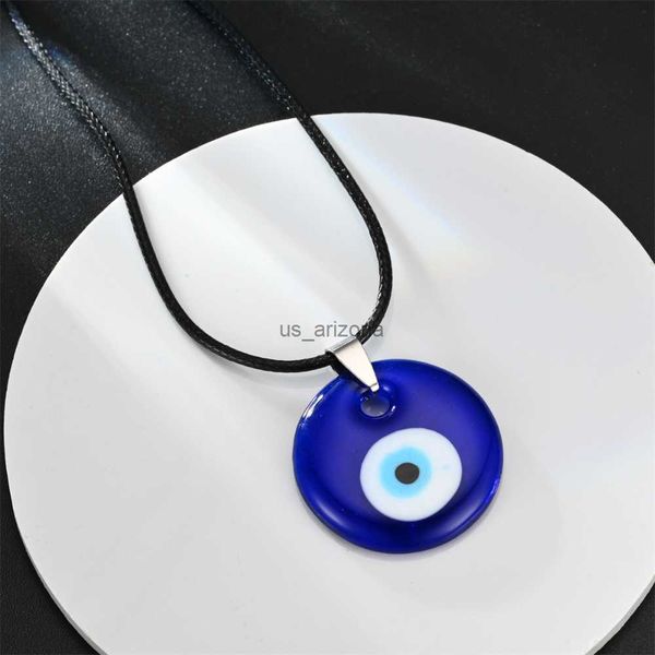 turkish blue evil eye necklace exquisite crystal glazed round lucky bead necklace for women birthday holiday jewelry gift l230620, Silver 
turkish blue evil eye necklace exquisite crystal glazed round lucky bead necklace for women birthday holiday jewelry gift l230620, Silver
