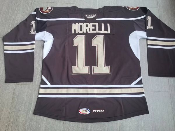 college hockey wears physical ps hershey bears 11 mason morelli brown men youth women vintage high school size s-5xl or any name and number, Black
college hockey wears physical ps hershey bears 11 mason morelli brown men youth women vintage high school size s-5xl or any name and number, Black