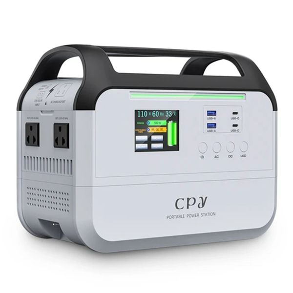 cpy 800 mini portable power station 288wh battery 1600w peak power, 6 outputs, charge to 80% in 1 hour, detachable function
cpy 800 mini portable power station 288wh battery 1600w peak power, 6 outputs, charge to 80% in 1 hour, detachable function