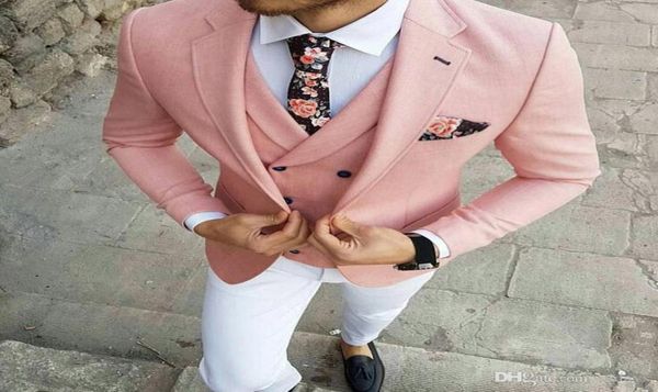 slim fit pink men suits for wedding groom tuxedo prom party man attires groomsmen outfits 3piecejacket pants vestterno masc9153137, Black;gray
slim fit pink men suits for wedding groom tuxedo prom party man attires groomsmen outfits 3piecejacket pants vestterno masc9153137, Black;gray