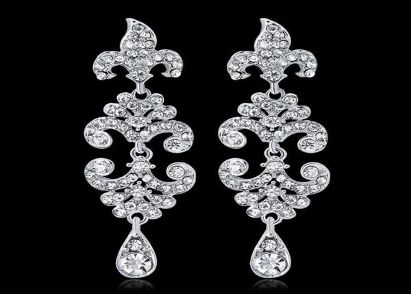 new arrival luxury silver bridal earrings rhinestone diamond jewelry wedding evening party gift decoration accessorie1937122, White
new arrival luxury silver bridal earrings rhinestone diamond jewelry wedding evening party gift decoration accessorie1937122, White