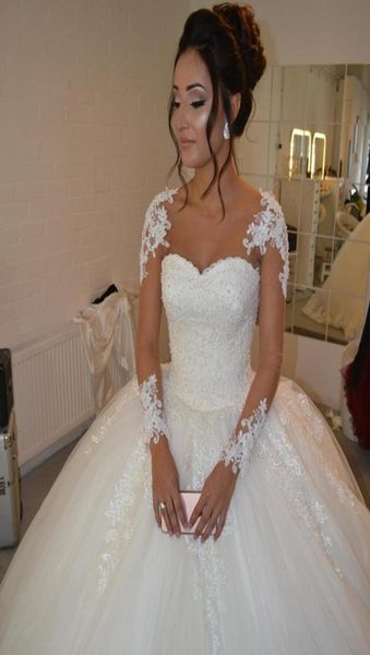 lace wedding dresses long sleeves appliques ball gown bridal dress sheer sweetheart neck pearls wedding gowns white ivory custom3053405
lace wedding dresses long sleeves appliques ball gown bridal dress sheer sweetheart neck pearls wedding gowns white ivory custom3053405