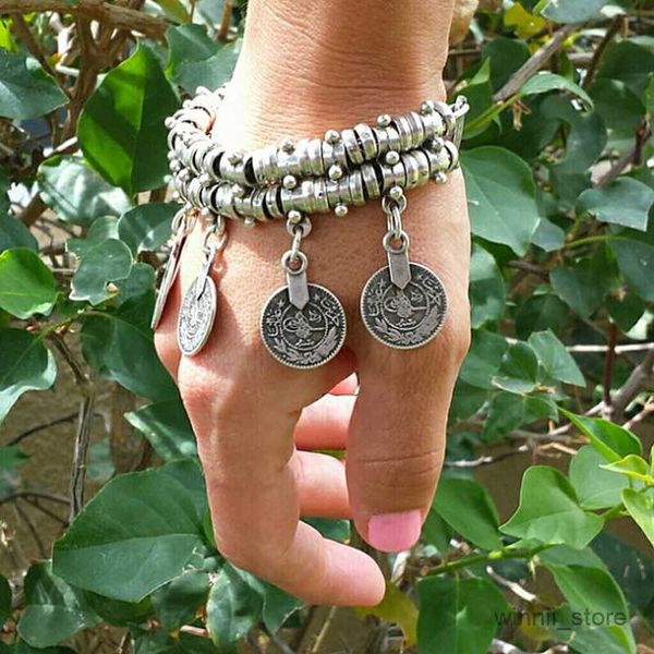charm bracelets coin tassle charm bracelet for women men summer beach chic festival hand chain indian jewelry r230701, Golden;silver
charm bracelets coin tassle charm bracelet for women men summer beach chic festival hand chain indian jewelry r230701, Golden;silver