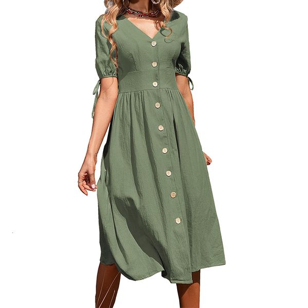 basic casual dresses luxury women summer cotton dresses long solid v neck female outfits clothing button short sleeves casual midi dresses l, Black;gray
basic casual dresses luxury women summer cotton dresses long solid v neck female outfits clothing button short sleeves casual midi dresses l, Black;gray