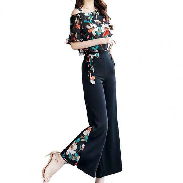 women's tracksuit two piece set femme flower print and solid wide leg long pant suits ladies plus size 3xl slim tracksuit 230630, Gray
women's tracksuit two piece set femme flower print and solid wide leg long pant suits ladies plus size 3xl slim tracksuit 230630, Gray