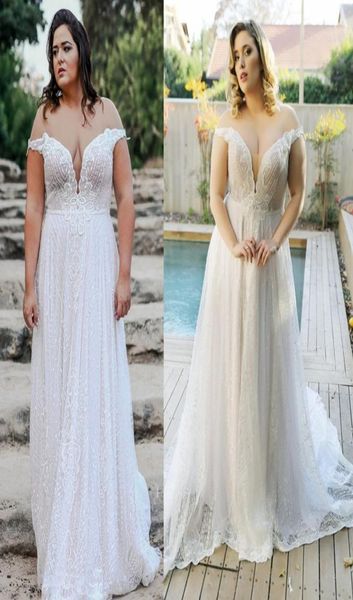 2020 new arrival wedding gowns lace applique sleeveless plus size wedding dresses a line sweep train zipper off shoulder tulle bri1509725, White
2020 new arrival wedding gowns lace applique sleeveless plus size wedding dresses a line sweep train zipper off shoulder tulle bri1509725, White