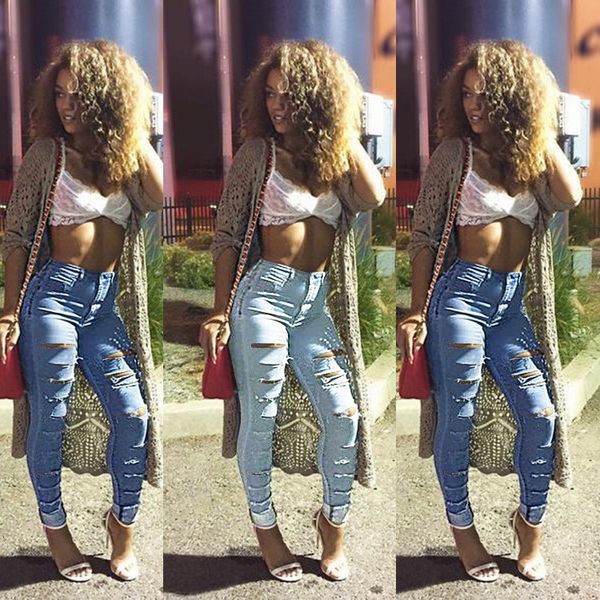 women s jean ripped lady s nightclub wear high waist hollow out denim pencil pants 230701, Blue
women s jean ripped lady s nightclub wear high waist hollow out denim pencil pants 230701, Blue