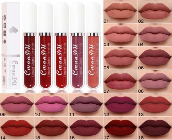 cmaadu 18 lip gloss color matte liquid lipstick waterproof natural long last velvetines makeup lipgloss1588024
cmaadu 18 lip gloss color matte liquid lipstick waterproof natural long last velvetines makeup lipgloss1588024