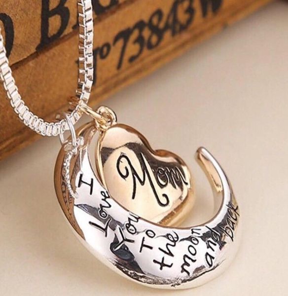 designer necklace heart jewelry i love you to the moon and back mom pendant necklace mother day gift whole 12pcs cny681945777, Silver
designer necklace heart jewelry i love you to the moon and back mom pendant necklace mother day gift whole 12pcs cny681945777, Silver