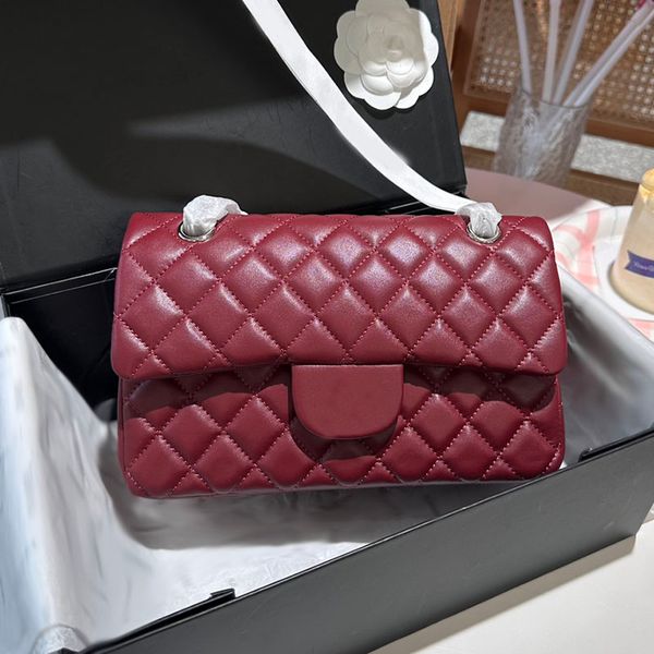 13 colors calfskin leather designer classic double flap bag cf silver metal hardware matelasse chain women crossbody shoulder handbag sacoch
13 colors calfskin leather designer classic double flap bag cf silver metal hardware matelasse chain women crossbody shoulder handbag sacoch