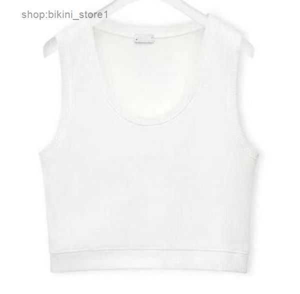 women crop tanks camis designer anagram-embroidered cotton-blend shorts skirts yoga suit two piece dress bra vest ladies solid vintage t sh, White
women crop tanks camis designer anagram-embroidered cotton-blend shorts skirts yoga suit two piece dress bra vest ladies solid vintage t sh, White